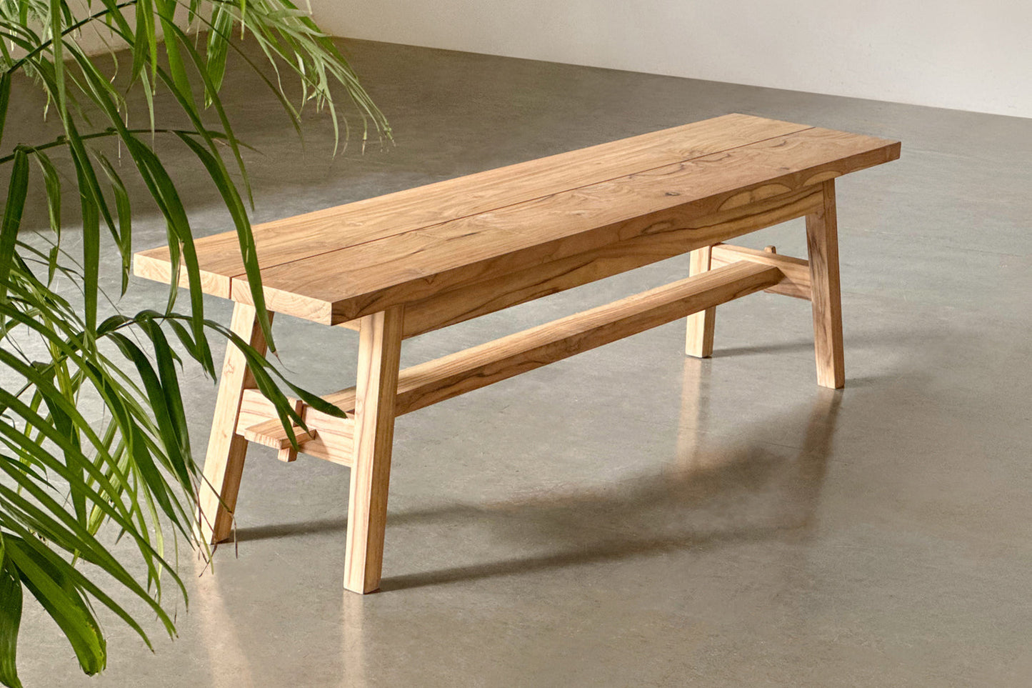 Easel Bench-Uttarakhand Teak-Outdoor Oil