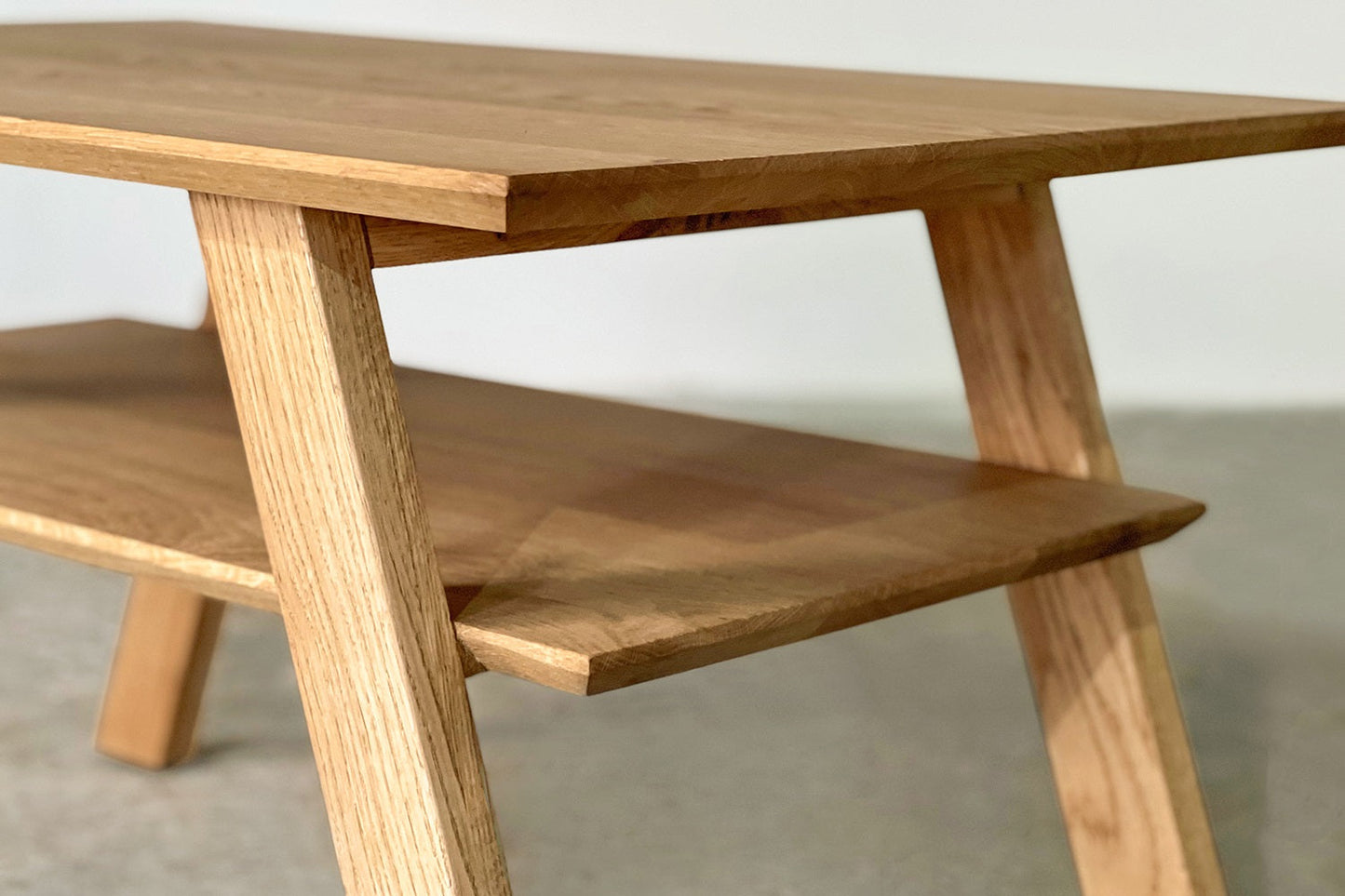 Torii Coffee Table-White Oak