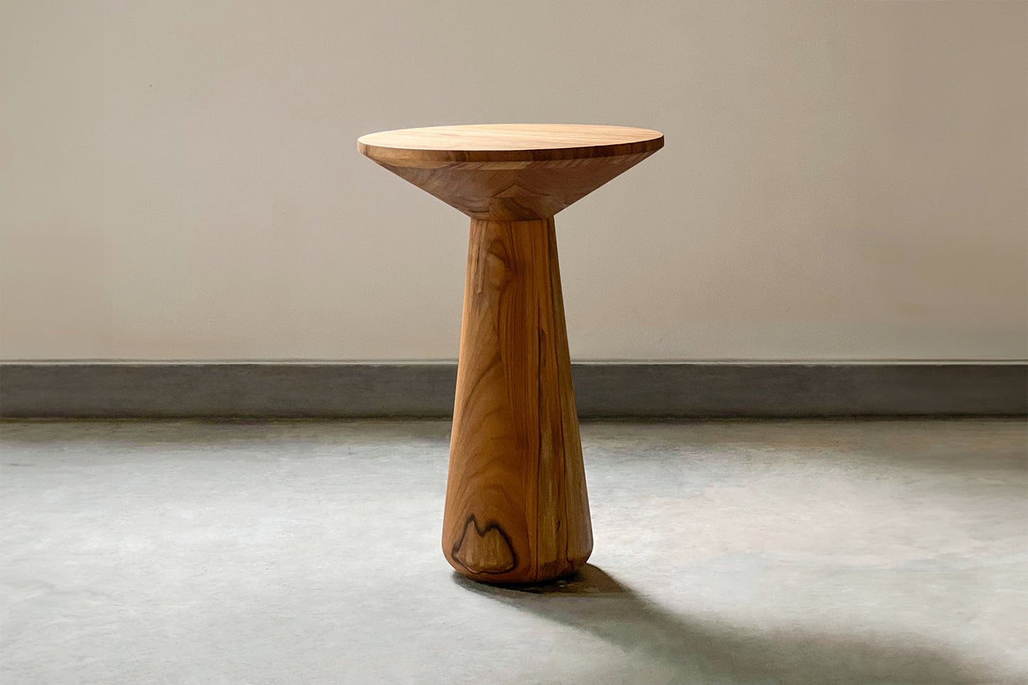Danube Side Table-Uttarakhand Teak