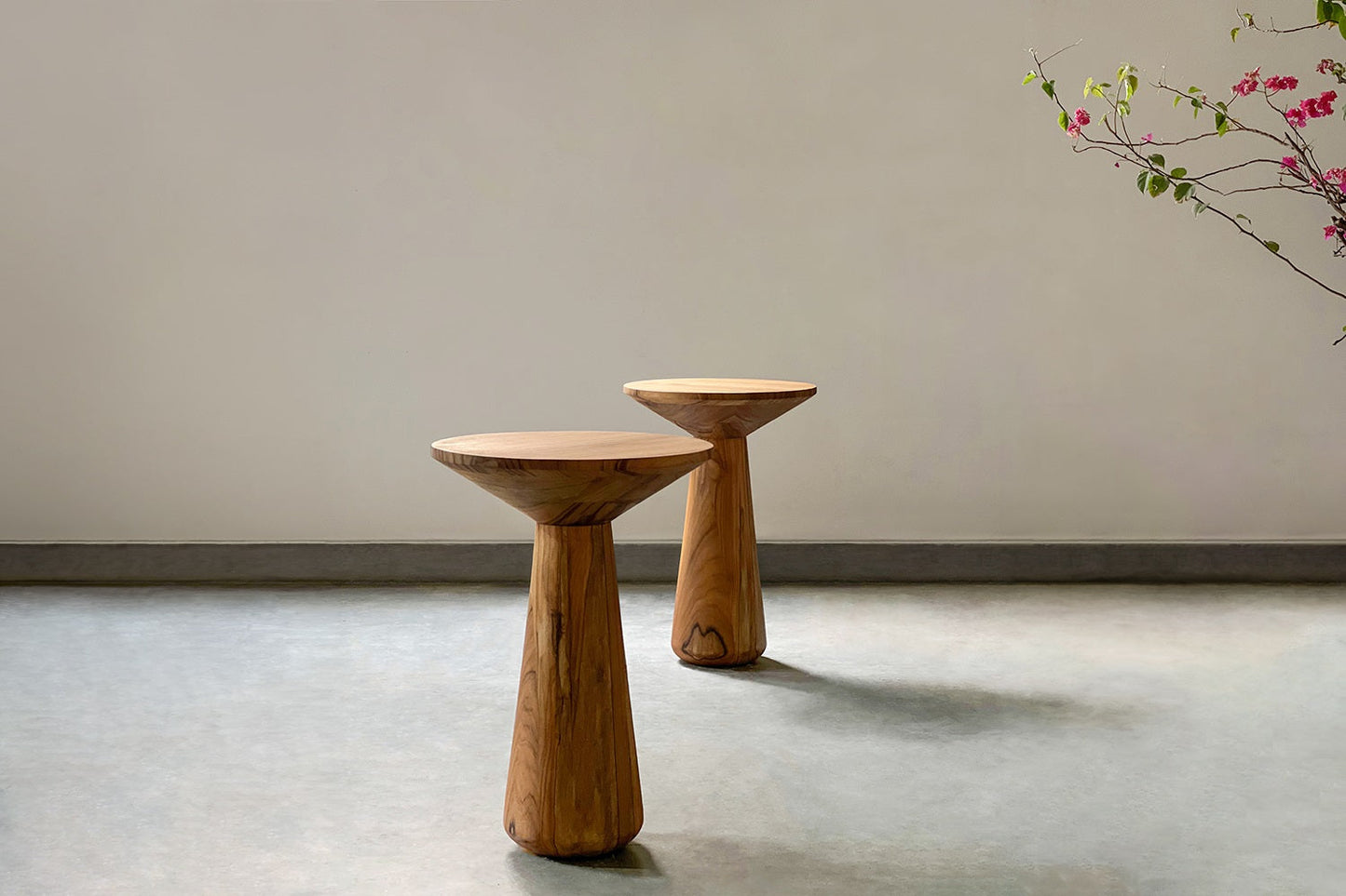 Danube Side Table-Uttarakhand Teak