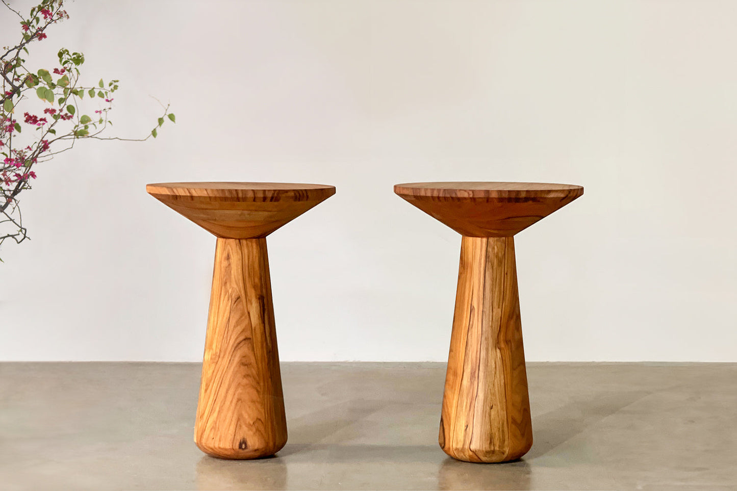 Danube Side Table-Uttarakhand Teak