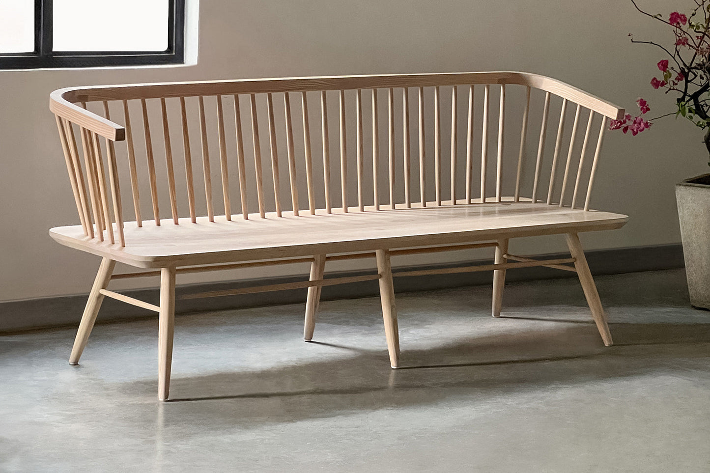 Arco Bench-White Ash