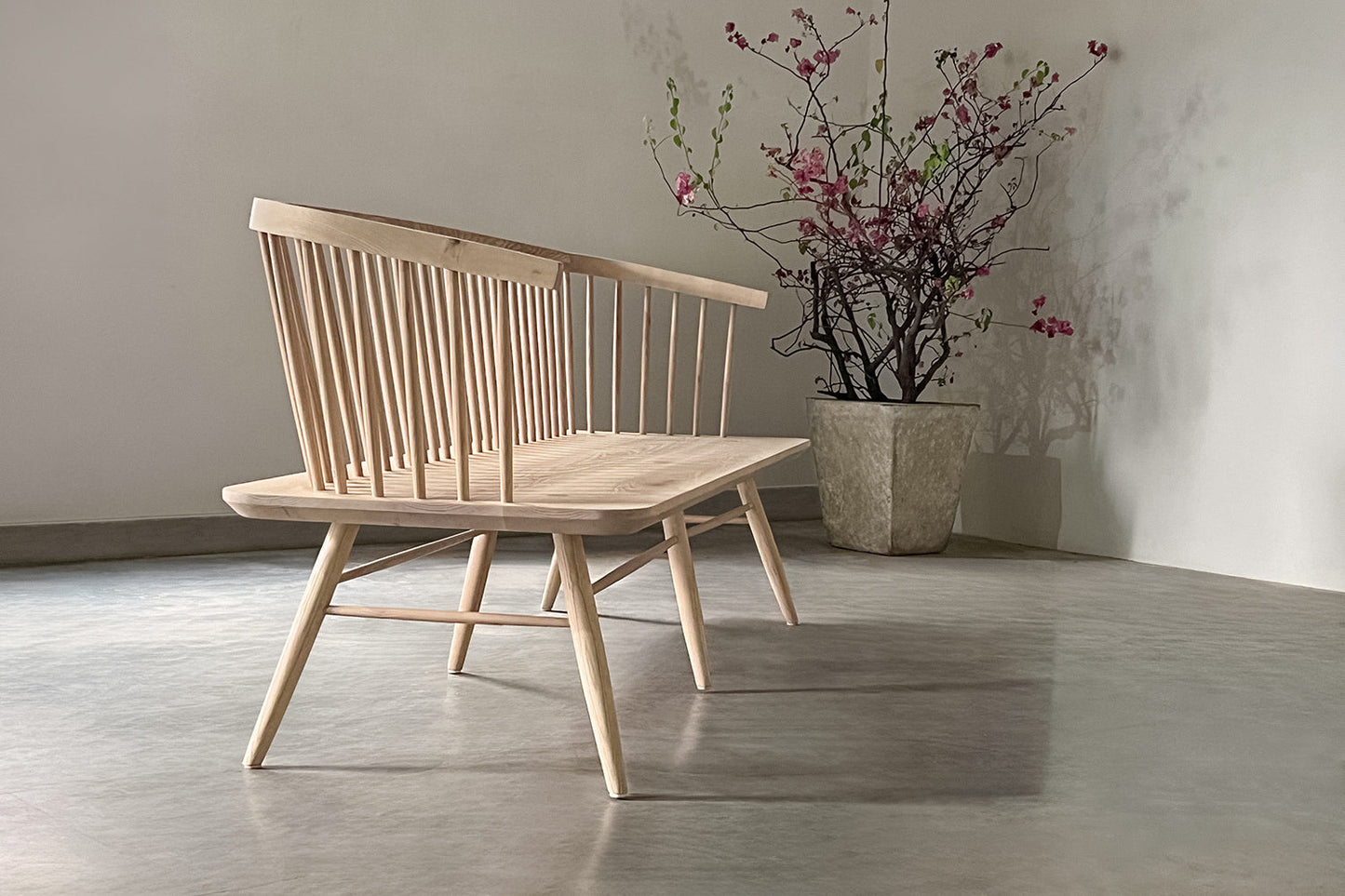 Arco Bench-White Ash