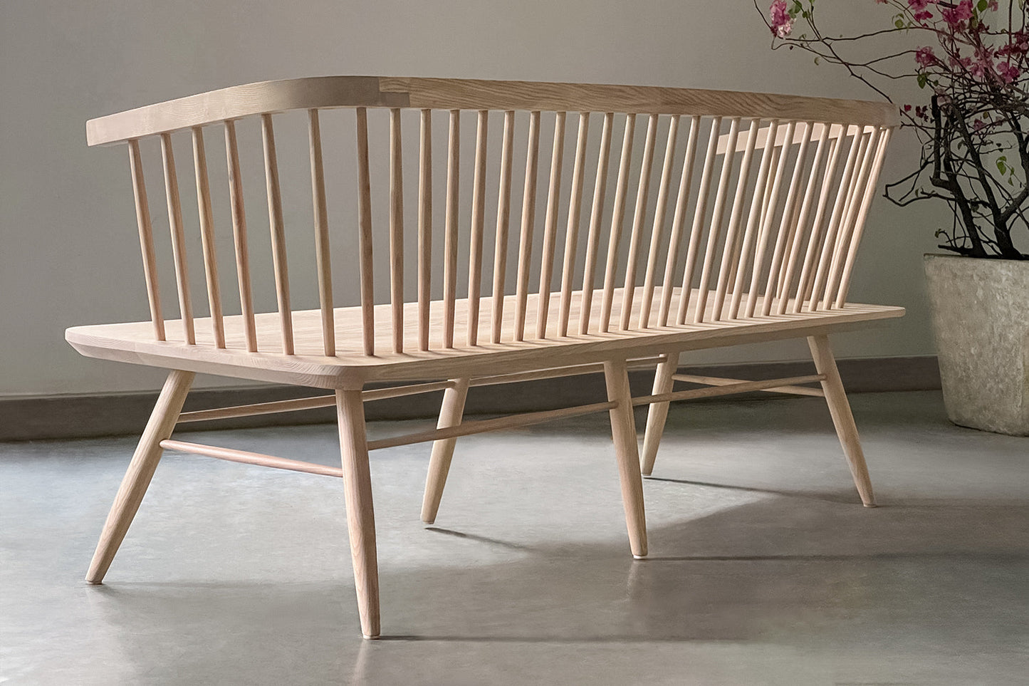 Arco Bench-White Ash