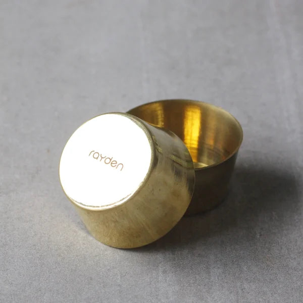 Basik Bowl XS Brass Set of 2