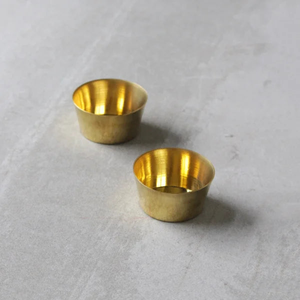 Basik Bowl XS Brass Set of 2