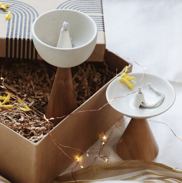 Love and Light Oil Lamps