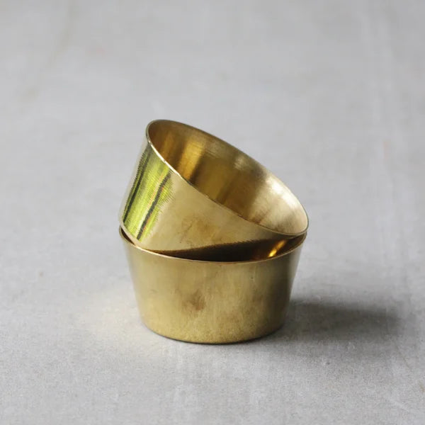 Basik Bowl XS Brass Set of 2