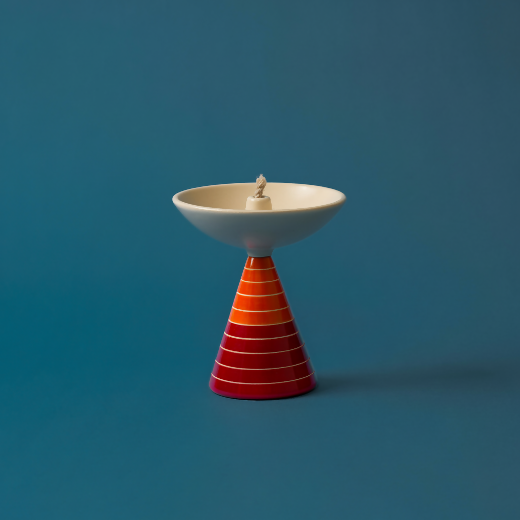 Urban Tweeter Pop - Oil Lamp in Block Red
