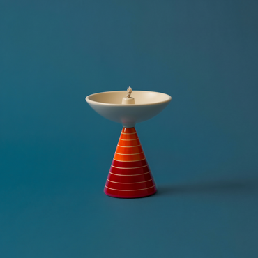 Urban Tweeter Pop - Oil Lamp in Block Red