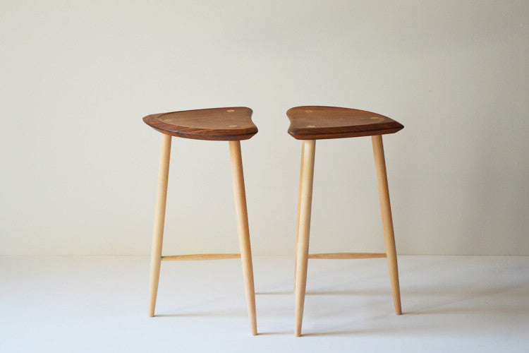 Trio Bar Stool-Rosewood