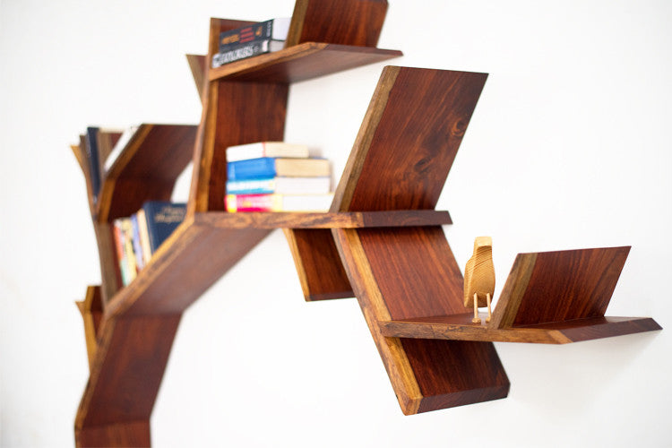 Sprig Shelving Unit-Rosewood