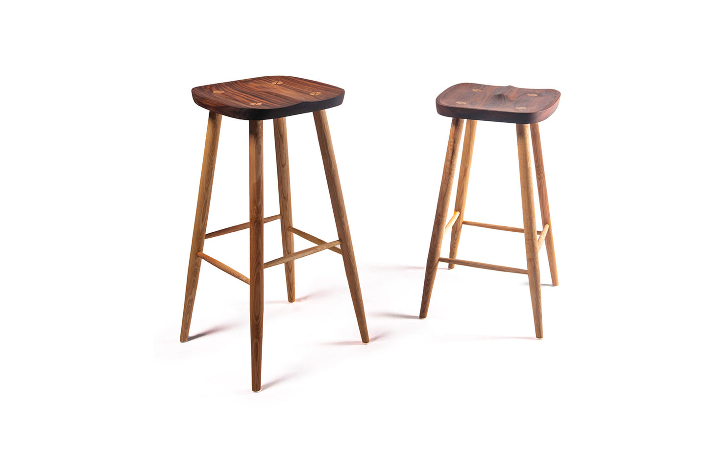 Quatro Bar Stool-Rosewood
