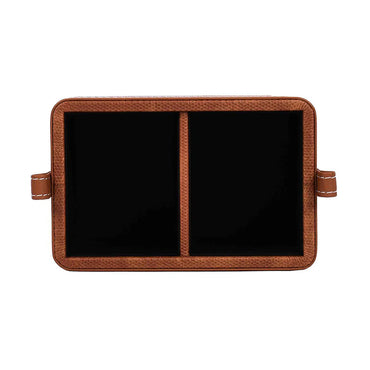 Doté Leatherette Cosmetic/Stationery Holder (2 Partition)