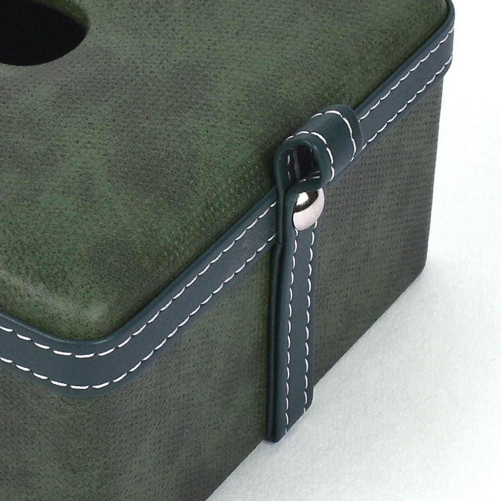 Doté Leatherette Rectangle Tissue Box Holder