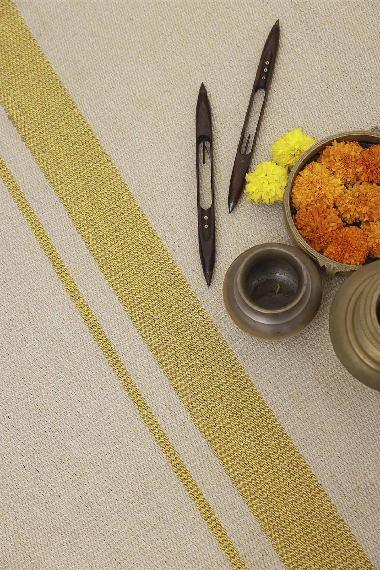 Chingam-The Kasavu Rug