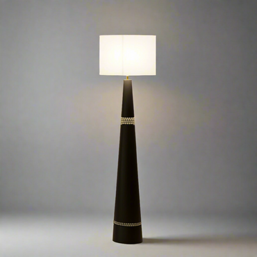 Abacus Bead Black Metal
