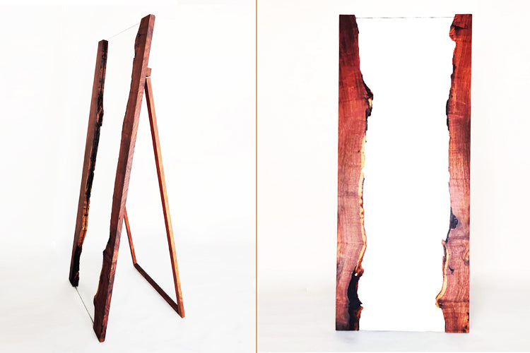 Kagami Cheval Mirror-Rosewood