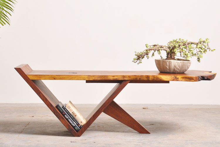 Oria Coffee Table-Rosewood