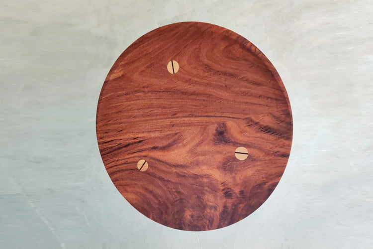 Orbit Side Table-Rosewood