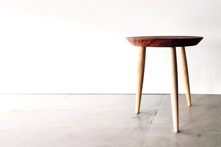 Orbit Side Table-Rosewood