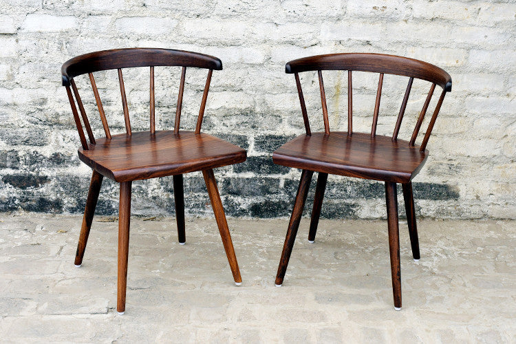 Windsor Low Back Chair-Rosewood
