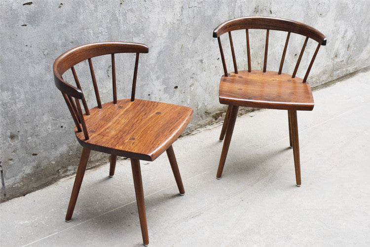 Windsor Low Back Chair-Rosewood