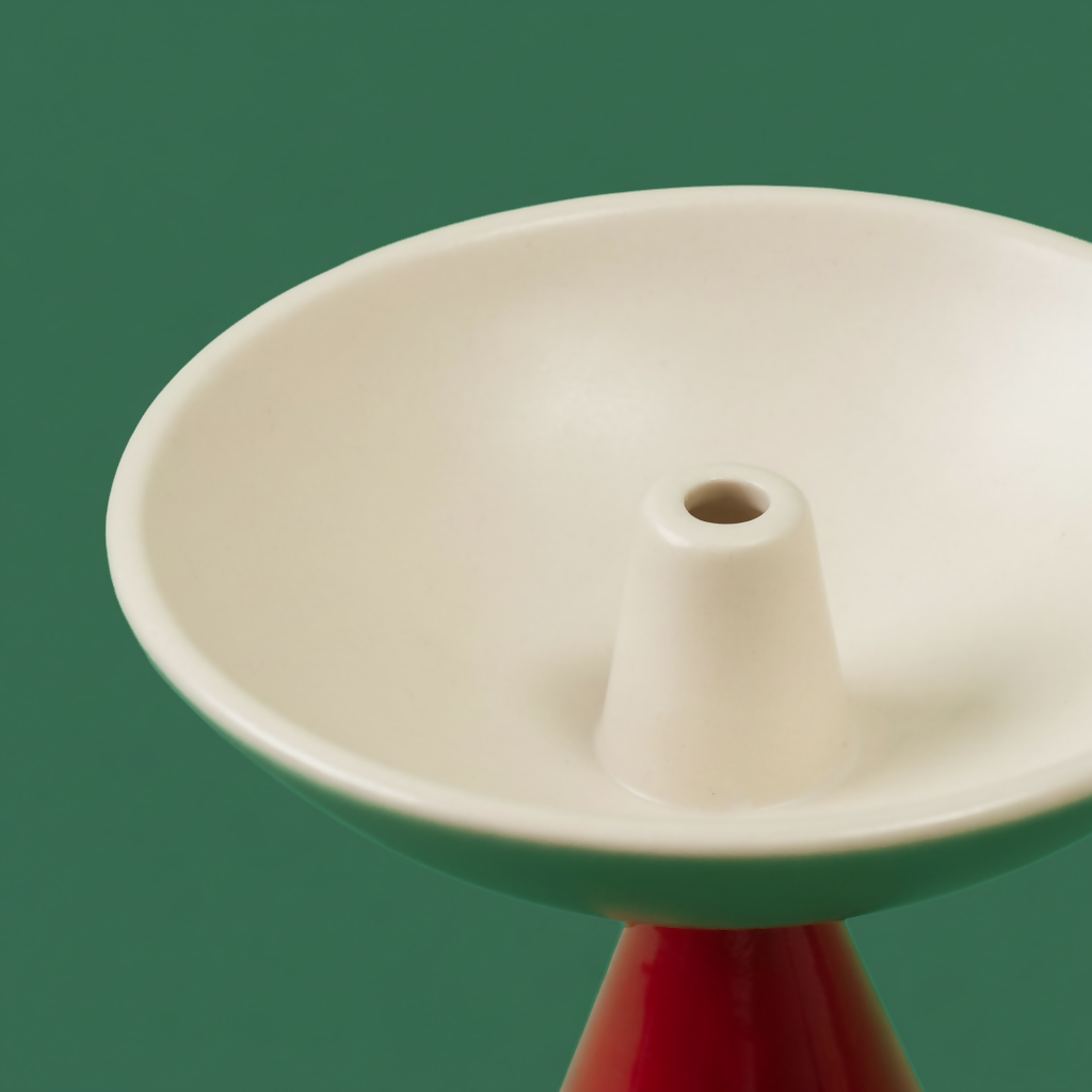 Urban Tweeter Pop - Oil Lamp in Block Red
