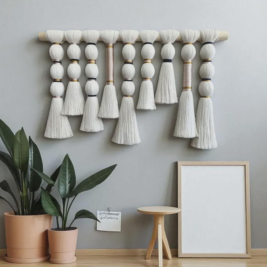 Mexican Raw Cotton Wall Tapestry