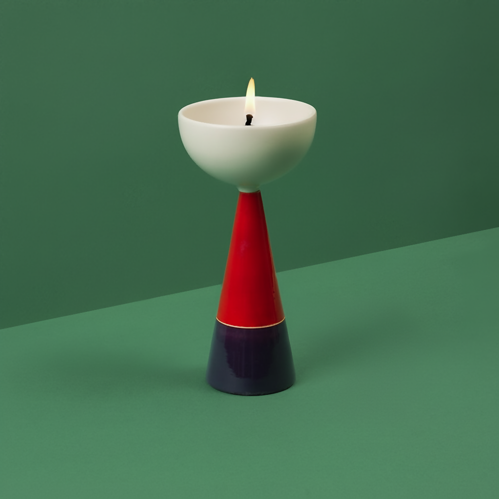 Urban Tweeter Pop - Oil Lamp in Block Red