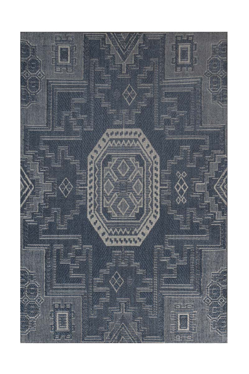 Geometric Blue