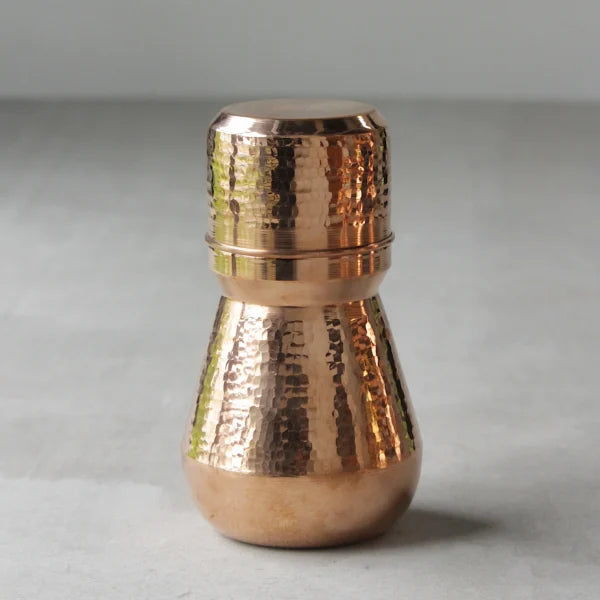 Water-Carafe Mini with Copper/Brass Glass