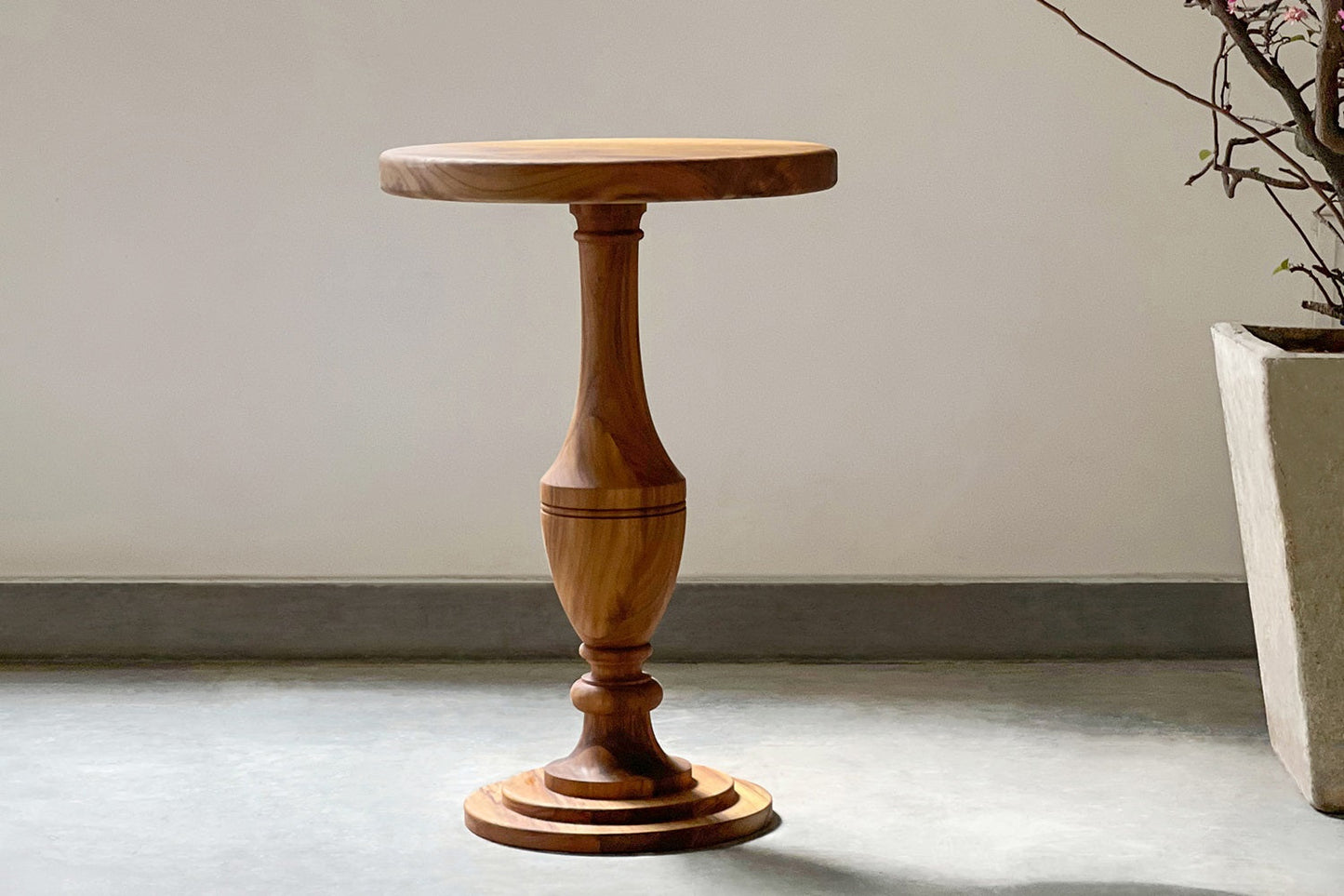 Nile Side Table-Uttarakhand Teak