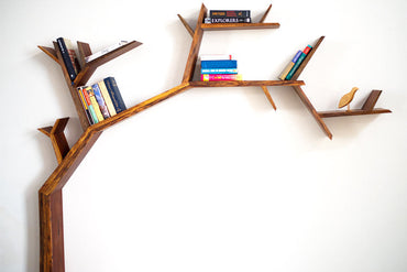 Sprig Shelving Unit-Rosewood