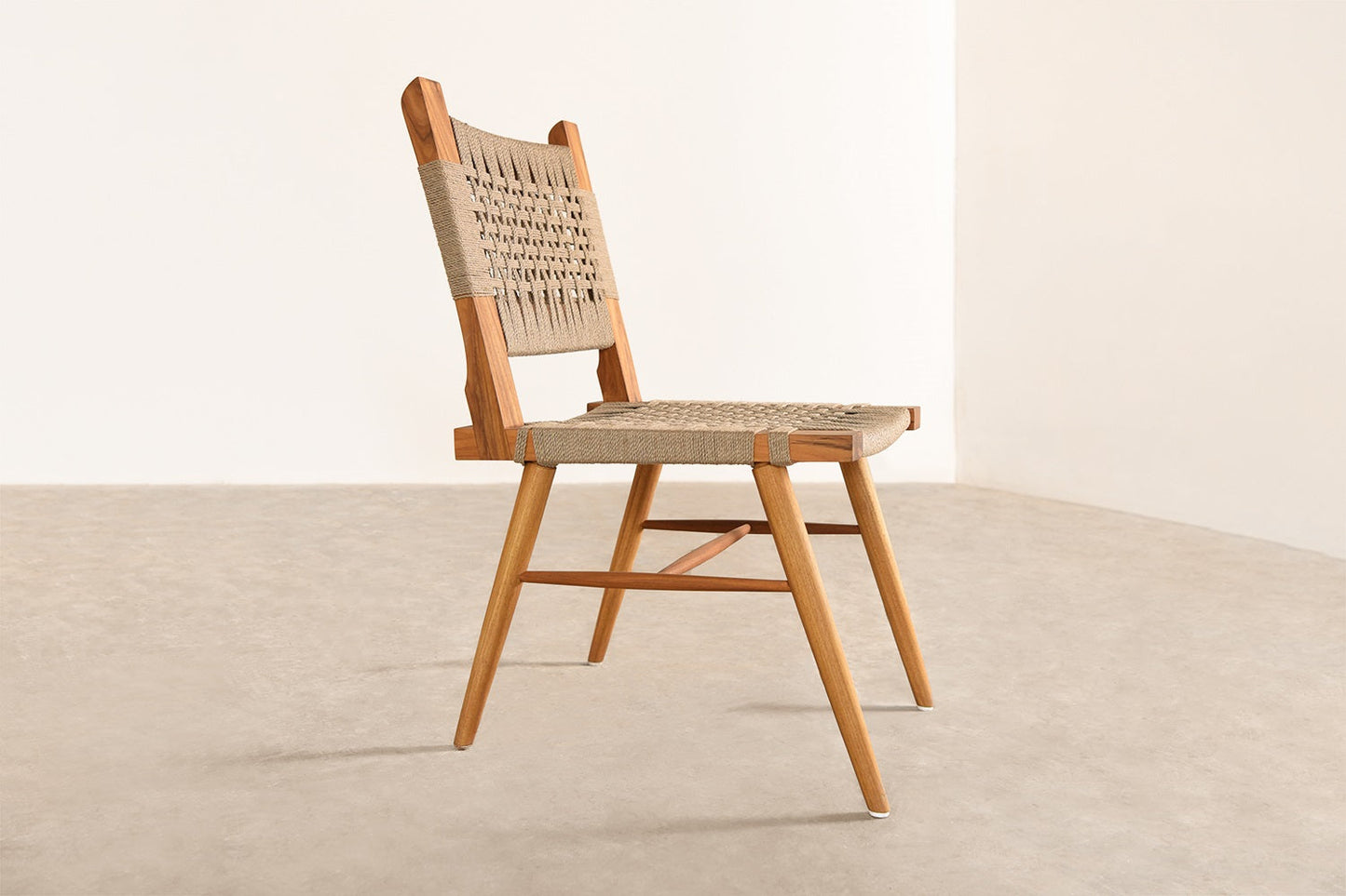 Classic Jute Chair-Teak