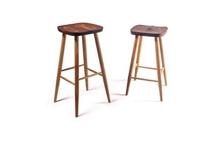Quatro Bar Stool-Rosewood