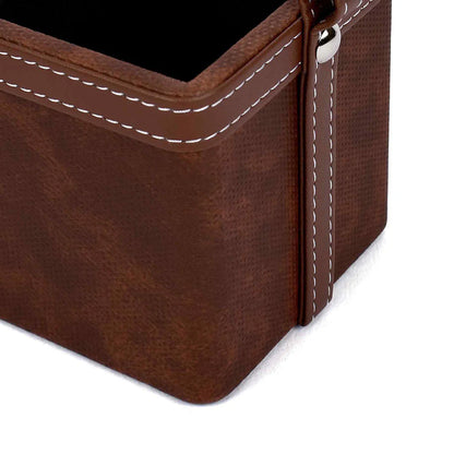 Doté Leatherette Cosmetic/Stationery Holder (2 Partition)