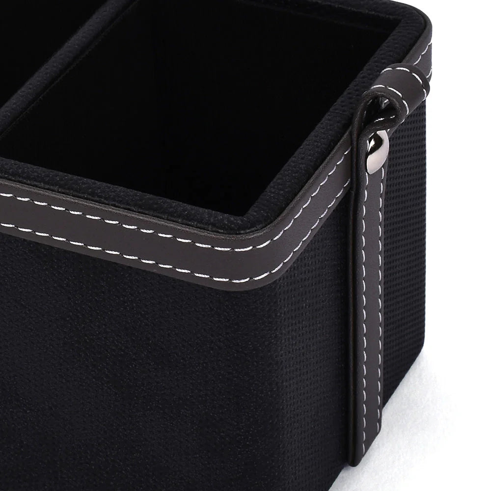 Doté Leatherette Cosmetic/Stationery Holder (2 Partition)