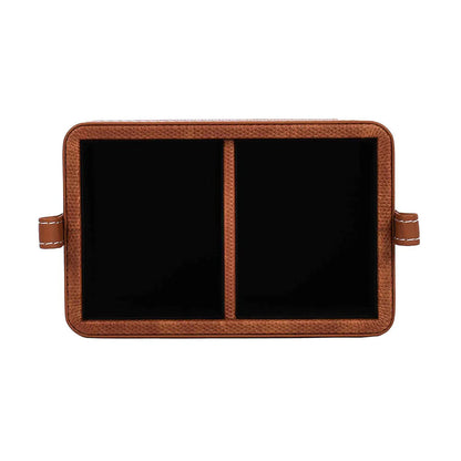 Doté Leatherette Cosmetic/Stationery Holder (2 Partition)