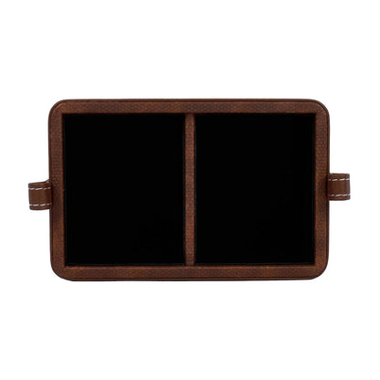 Doté Leatherette Cosmetic/Stationery Holder (2 Partition)
