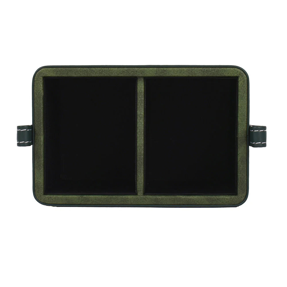 Doté Leatherette Cosmetic/Stationery Holder (2 Partition)