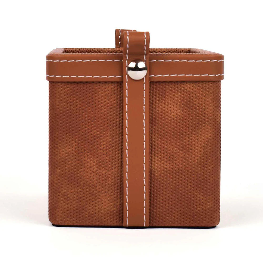 Doté Leatherette Cosmetic/Stationery Holder (2 Partition)