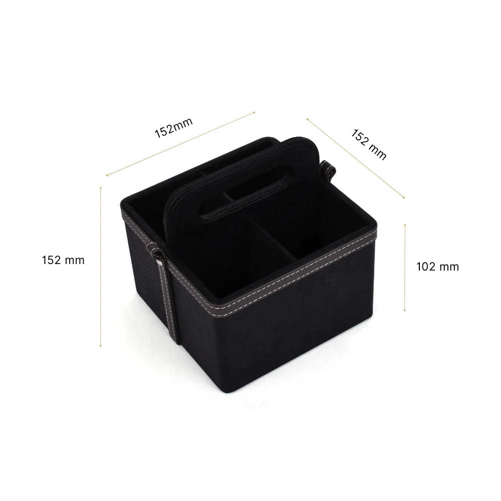 Doté Leatherette Multi-Utility Holder Organiser (4 Partition)