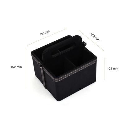 Doté Leatherette Multi-Utility Holder Organiser (4 Partition)