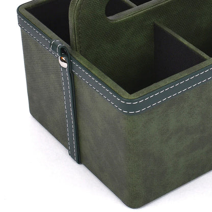 Doté Leatherette Multi-Utility Holder Organiser (4 Partition)