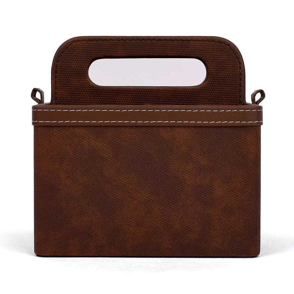 Doté Leatherette Multi-Utility Holder Organiser (4 Partition)