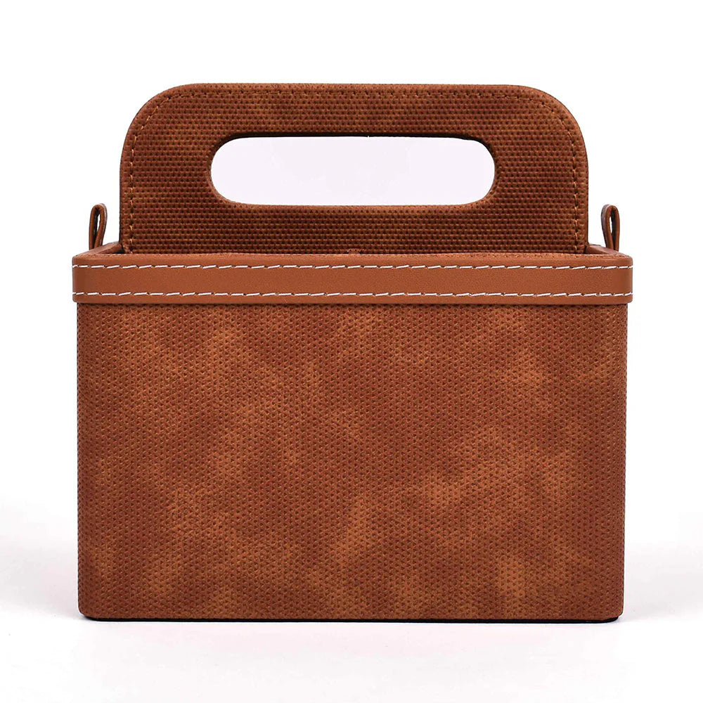 Doté Leatherette Multi-Utility Holder Organiser (4 Partition)