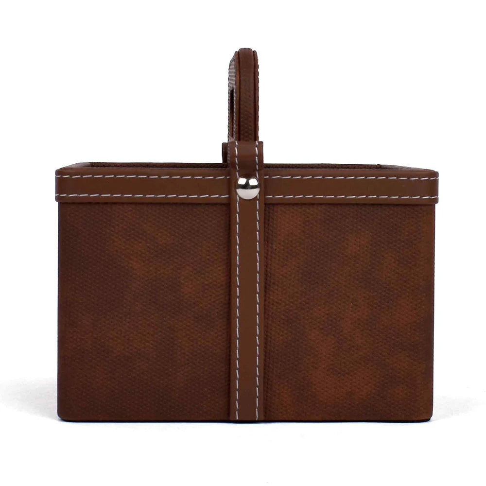 Doté Leatherette Multi-Utility Holder Organiser (4 Partition)