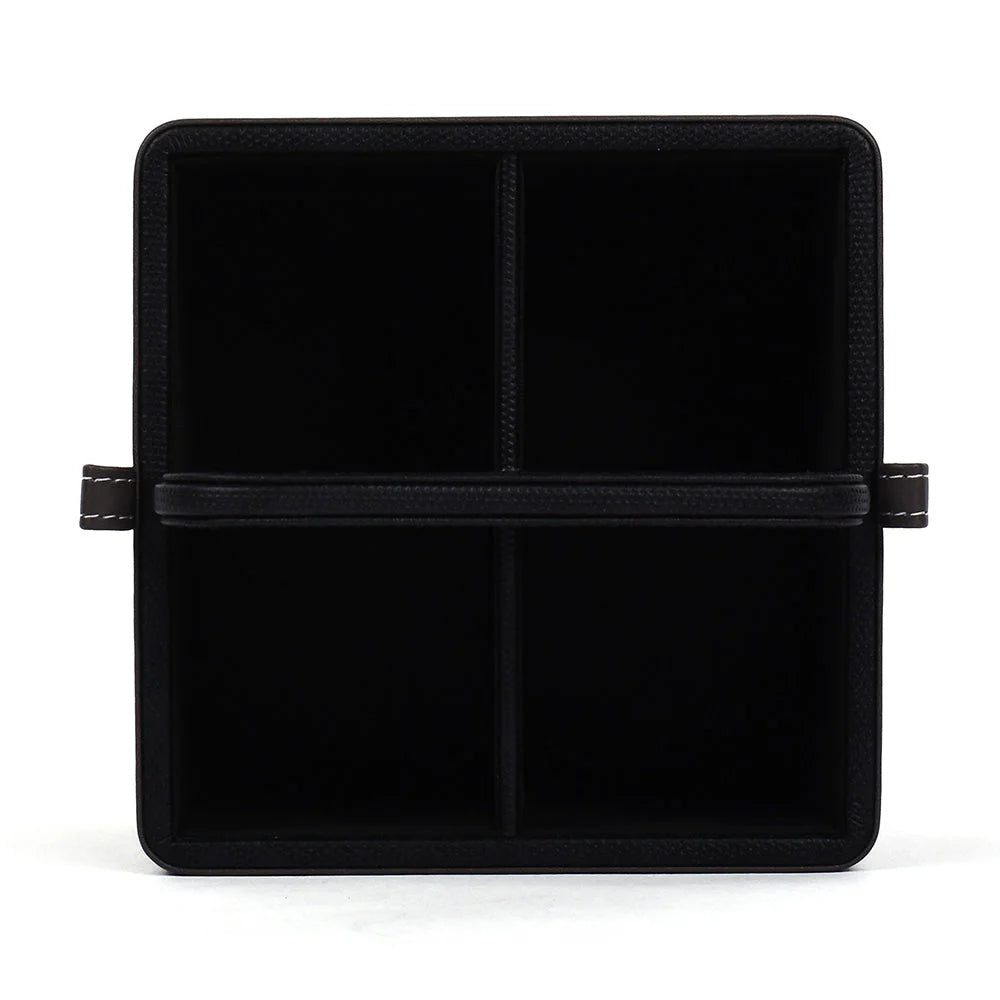 Doté Leatherette Multi-Utility Holder Organiser (4 Partition)