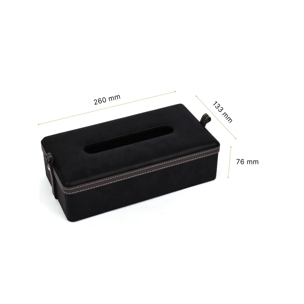 Doté Leatherette Rectangle Tissue Box Holder